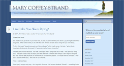 Desktop Screenshot of marycoffeystrand.com
